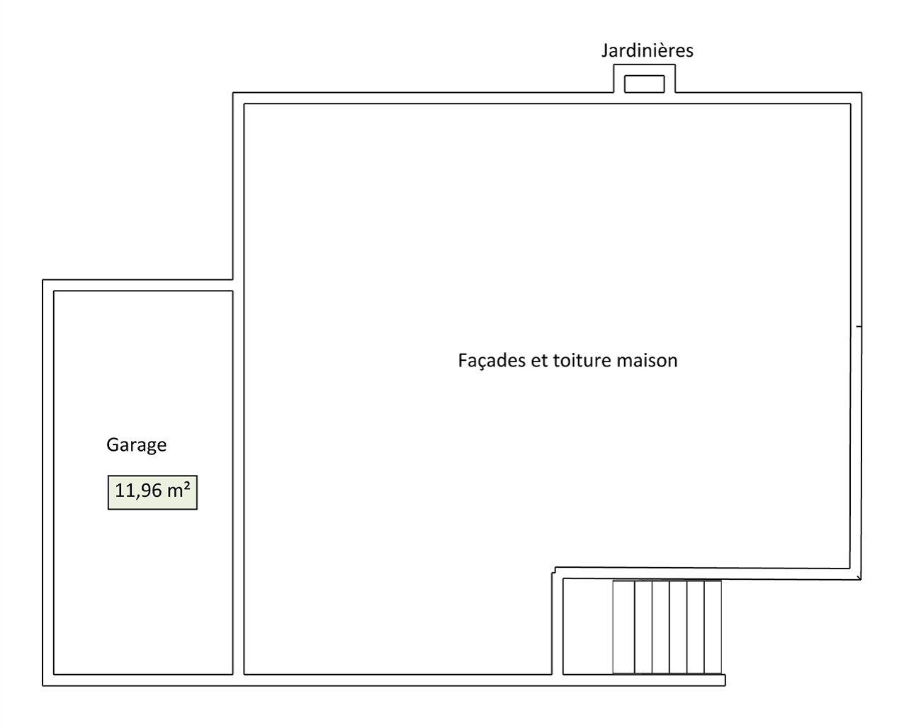 EXCLUSIVITE  Maison au calme sur sous-sol 4 pièces A rénover sur 319m² limite SAINT PRIX — Saint Leu La Forêt