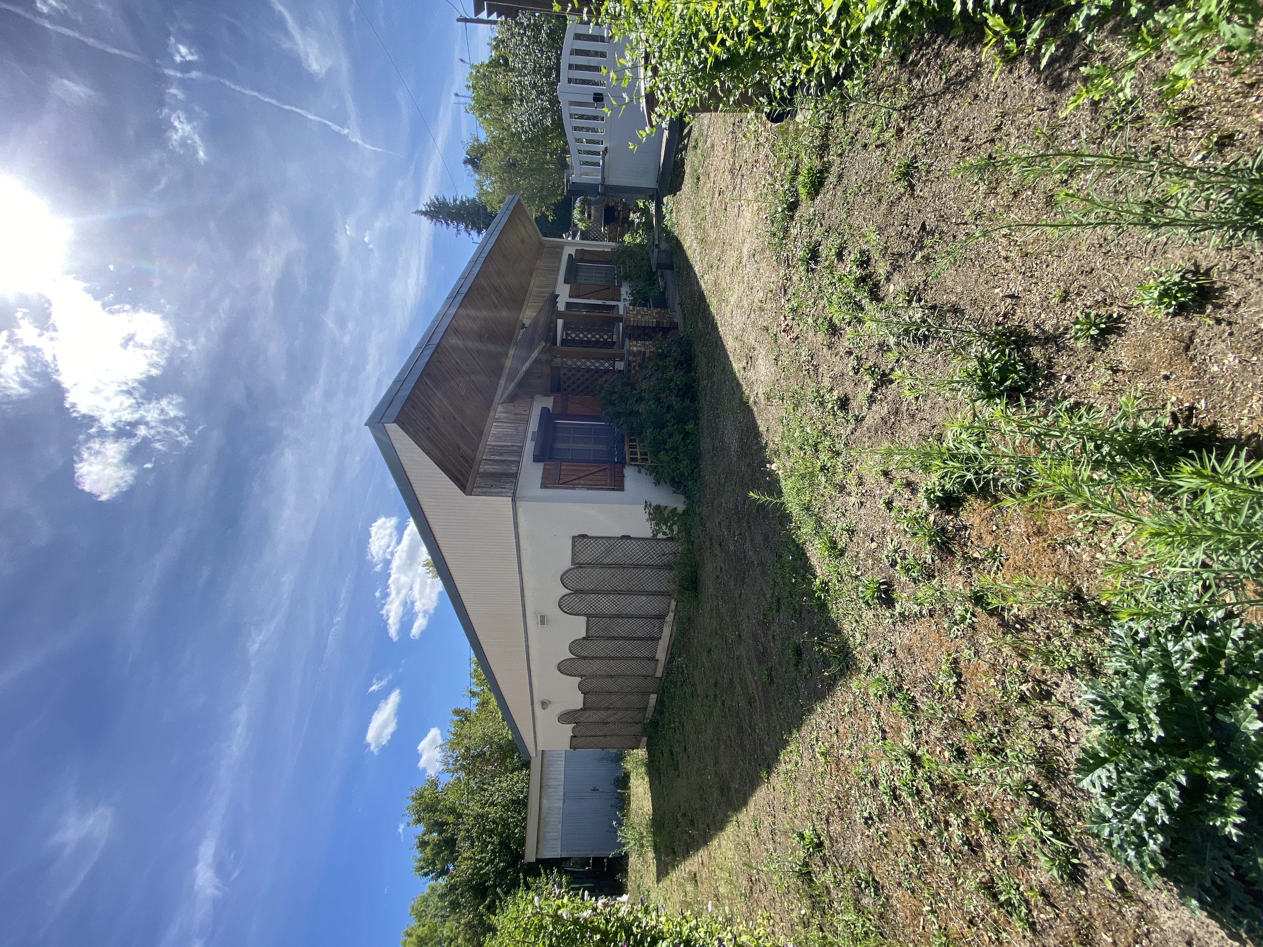 Méry-sur-Oise – Maison ossature bois sur 730 m² – Garage double indépendant, atelier et véranda — Méry-sur-Oise Val-d'Oise